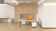 Inwendige hoek zonder afwerking ledprofiel