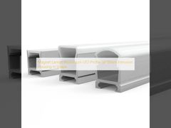Magnet Lamps Aluminium LED Profile 14*18mm Extrusion Housing H Shape