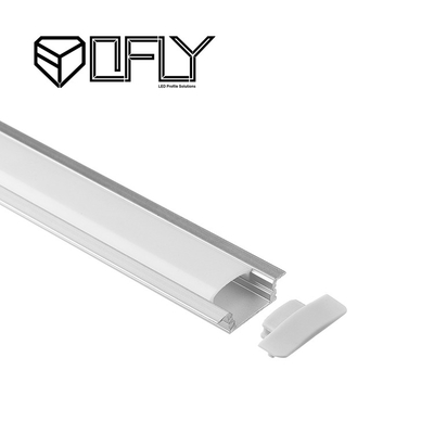 De Fabrikant Recessed Soft Lamplight van China anodiseert LEIDEN van de Aluminiumlegering Profiel 17*8mm