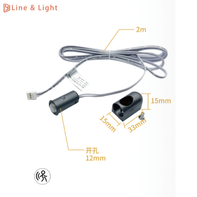 Pyro-elektrische infraroodsensor Mensenlichaam 120 graden beeldsensor module infrarood Pir module sensor schakelaar