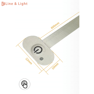 Afzonderlijke besturingsmembraan sleutelschakelaar LED-lichtsensoren Paste-installatie