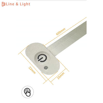 Master Control Membrane Key Switch Ultra Thin LED Light Sensors