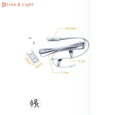 Afzonderlijke besturing Mensenlichaamssensor LED-lichtsensoren met Fresnel-lens