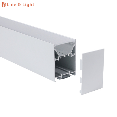 65*90mm Opgehangen LED-profiel LED-lineaire lichten UGR<19