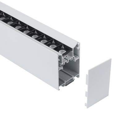 Opgehangen 6063 T5 Aluminium LED-profiel 3600lm LED-lineaire lichten