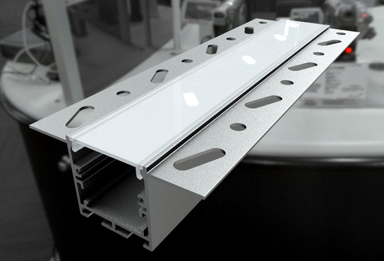 75*35mm van het Vierkante LEIDENE de Legeringsdrywall Pleisterprofiel Geanodiseerd Aluminium LEIDEN Kanaal